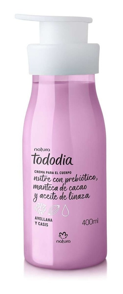 Pack Tododia Avellana Y Casis - Jabon Liquido + Crema - Natu Ucuuba