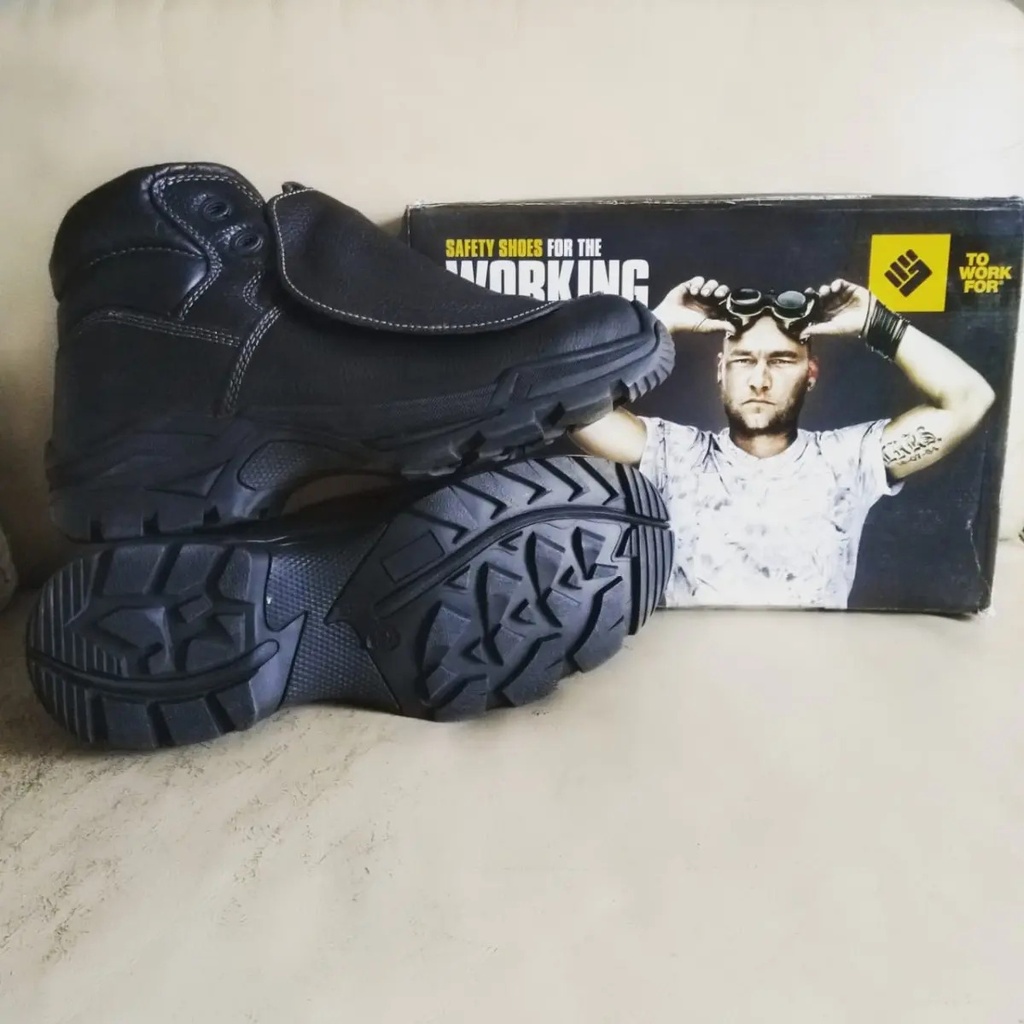 Zapatos De Seguridad To Work For Coimbra Negro 46