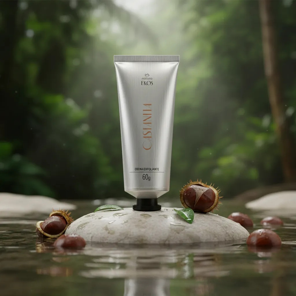 Natura Ekos Exfoliante De  Manos Y Pies Castaña 60gr Castaña