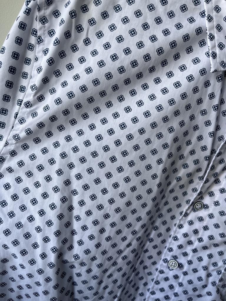 Camisa Masculina Manga Larga Blanco Batik S