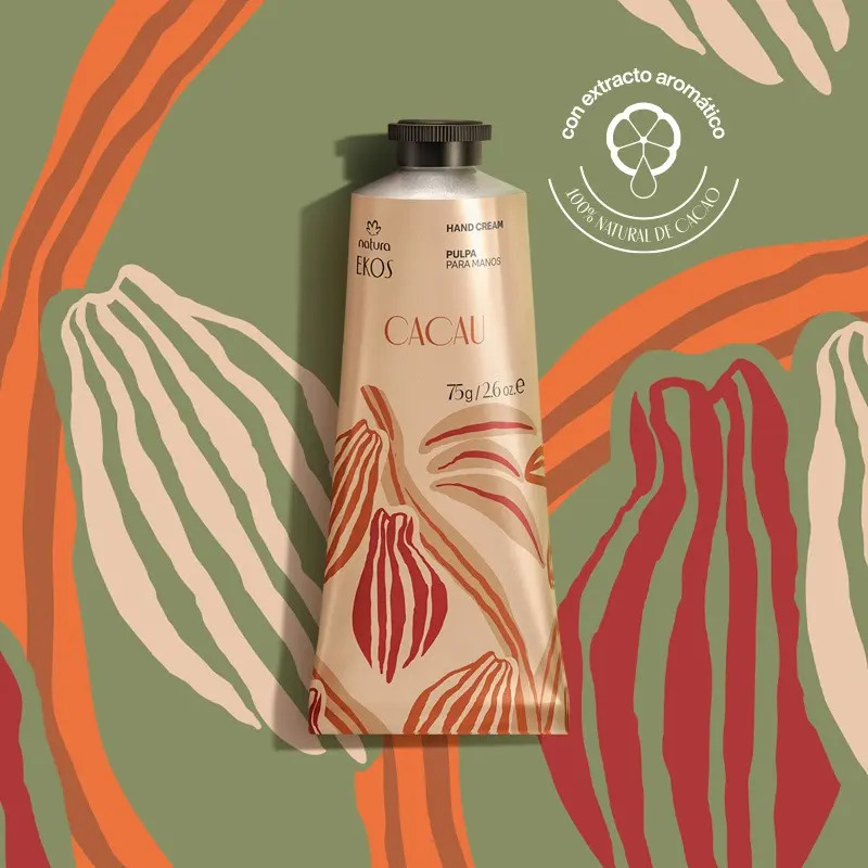Crema Hidratante De Manos Ekos Cacao 75 Gr Natura Cacao