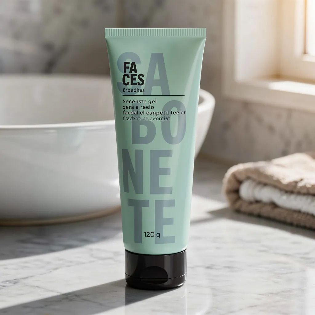 Jabón De Limpieza Facial En Gel, Faces Natura - 120 G Todo Tipo De Piel Día/noche