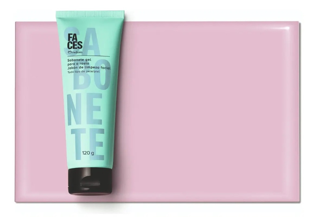 Jabón De Limpieza Facial En Gel, Faces Natura - 120 G Todo Tipo De Piel