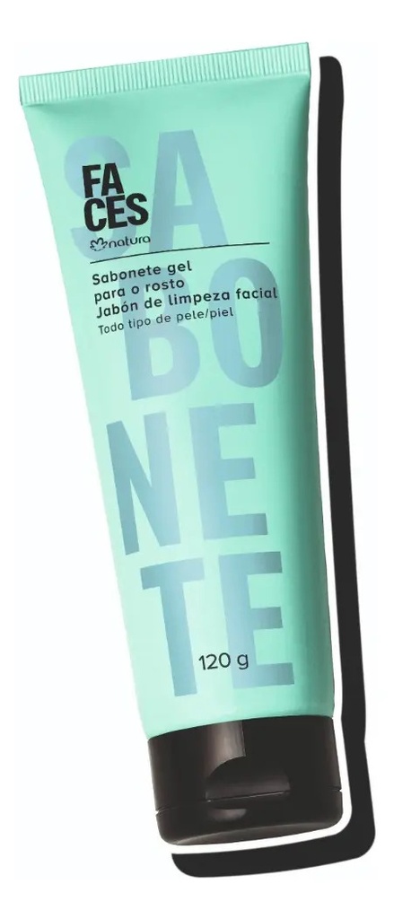 Jabón De Limpieza Facial En Gel, Faces Natura - 120 G Todo Tipo De Piel