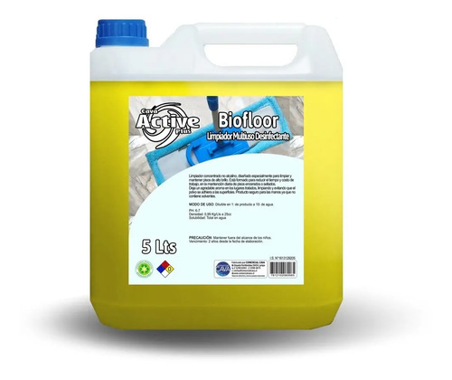 [7812102060126] Limpiador Multiuso Primavera 5 Lt