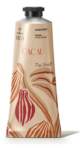 [7909883202125] Crema Hidratante De Manos Ekos Cacao 75 Gr Natura